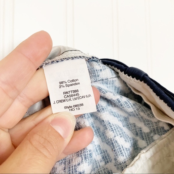 J. Crew Size 4 Abstract Diamond Shorts - Picture 5 of 5
